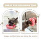 Rose-Shaped Silicone Pet Slow Feeder Bowl 🌹 Sage Green