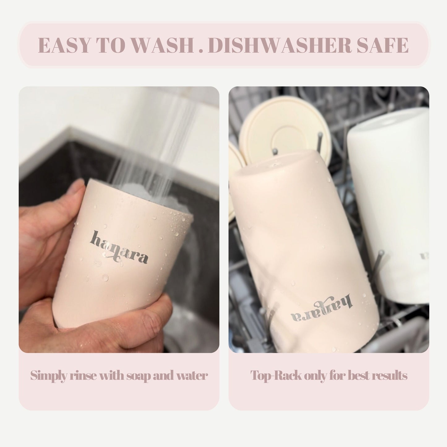 12oz Push-Button Stainless Steel Travel Mug – Leak-Proof, Double Wall, Keeps Drinks Hot 6H / Cold 12H (Pink)